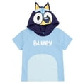 thumbnail image 5 of Bluey Little Boys Hooded Cosplay T-Shirt and French TerryShorts Outfit Set 7-8, 5 of 5