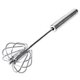 thumbnail image 1 of Apehuyuan 3 Pack Whisk Egg Stainless Steel Set 8"10"12" for Cooking Kitchen Strong Handles Balloon Wire Egg Beater for Stirring, Blending and Beating(12'' hand push), 1 of 8
