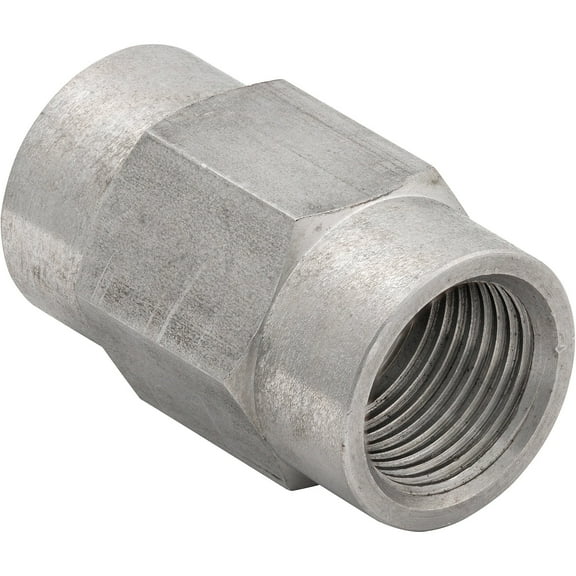 4LIFETIMELINES Stainless Steel Brake Line Union, 6 Millimeter (M12x1.0 Bubble), Bag of 10