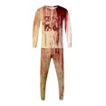 thumbnail image 1 of toraway Mens Sets Summer Autumn Men's Drop Print Two Piece Suit M, 1 of 4