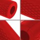 thumbnail image 5 of Empuñaduras de barra de silicona, Protector de mano, cinta extraíble, adaptador de brazo para mancuernas, diseño ergonómico, alivio del estrés, 5 of 8