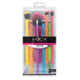thumbnail image 7 of Moda Brush Totally Electric Full Face 8pc Makeup Brush Kit, 7 of 7