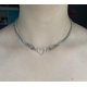 thumbnail image 4 of Gargantilla de ala de corazón de ángel gótico Indie Stuff Y2k collar de cadena con colgante hueco para mujeres y hombres ER, 4 of 4