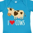thumbnail image 4 of Inktastic I Love Cows Dairy Farmer Boys or Girls Baby Bodysuit, 4 of 5