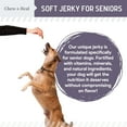 thumbnail image 5 of Chew + Heal Seniors Soft Jerky Salmon Dog Treats - 12 oz of Omega Jerky - Dog Joint Supplement with Wild Alaskan Salmon and Turmeric - Made in the USA, 5 of 9