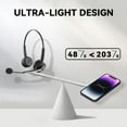 thumbnail image 5 of Wantek Binaural Corded USB Headset with Skype, Super Lightweight, Ultra Comfort, 5 of 8