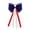 colorful#266, variant on Patriotic Hair Bows USA Flag Print Scrunchies Red White Blue Hair Ties for Independence Day, 5.5-inch Diameter Ribbed Polyester, Set of 7 for Ponytails Braids Buns and Festive Accessories