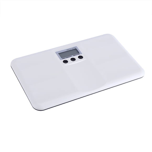 LCD Digital Electrónico en Función de Tara Alarma de Bloqueo de Batería Baja Mini Báscula de Pesaje Corporal Para Mascotas y Bebés