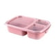 thumbnail image 3 of Fiambrera hermética para microondas Bento, utensilios a prueba de fugas, contenedor de alimentos, contenedor de almuerzo, divisor portátil para , rosado BLESIY Contenedores de Almuerzo, 3 of 7