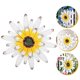 thumbnail image 3 of Metal Flower Wall Decor Iron Flower Wall Art Decor Living Room Wall Hanging Adornment, 3 of 4