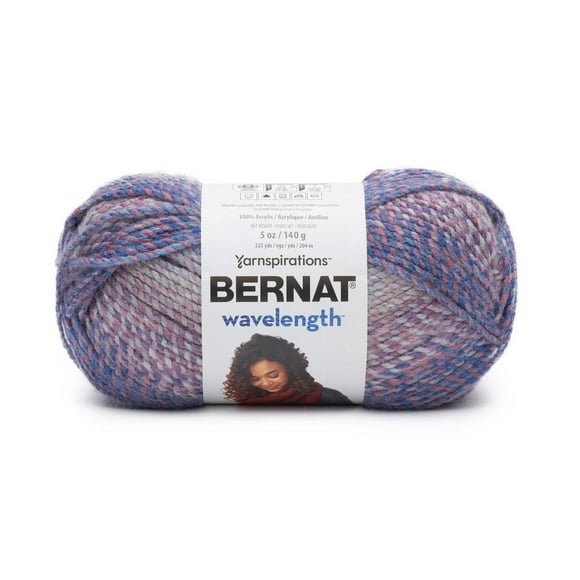 Bernat® Wavelength™ Yarn, Acrylic #5 Bulky, 5oz/140g, 223 Yards