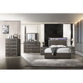thumbnail image 2 of ACME Furniture 27654 Miroir Escher 46 x 32 Po, Chêne Gris, 2 of 2