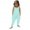 w93# Mint Green116, variant on Wuxian Toddler Baby Girl Easter Overall Outfits Solid Jumpsuit Sleeveless Spaghetti Strap One-Piece Romper Loose Fit Relaxed Wide Leg Pants Fashionable Suspender Trousers Clothes,Army Green,2-3 Years