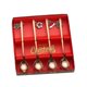thumbnail image 2 of 4 s de comedor con temática navideña con colgante, de sopa, caja de regalo, juego de vajilla elegante pulido con espejo para regalo de rosa Gloria cuchara de cena, 2 of 9