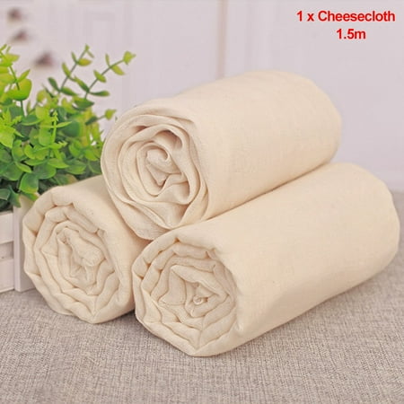 

1.5m Filter Natural Antibacterial Cooking Twine Cotton Cheesecloth Unbleached