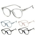 thumbnail image 4 of Women's Eyeglasses Oval Frames Blue Light Blocking Glasses Clear Lenses Eyewear, 4 of 6