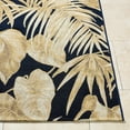 thumbnail image 2 of BoutiqueRugs Amirah Coastal Area Rug - Outdoor Safe - Midnight Blue, Gold, Beige - 7'10" x 10', 2 of 6