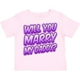 thumbnail image 3 of Inktastic Will You Marry My Daddy (purple) Boys or Girls Toddler T-Shirt, 3 of 5