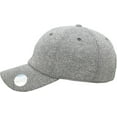 thumbnail image 4 of MELANGE CLASSIC BASEBALL DAD HAT CAP, 4 of 6