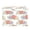 WSWES362, variant on Peach tree seamless pattern Storage Bins with lid, Decorative Boxes for Shelves, Closet Organizer Basket with Handles, Large,