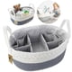 thumbnail image 1 of Organizador de carrito de pañales para bebé, cesta de almacenamiento de pañales para bebé, contenedor de pañales para guardería, caja de artículos de tocador para bebé, cestas, regalos para mamá Rojo Verde Cocina, Decoración y Otros, 1 of 5