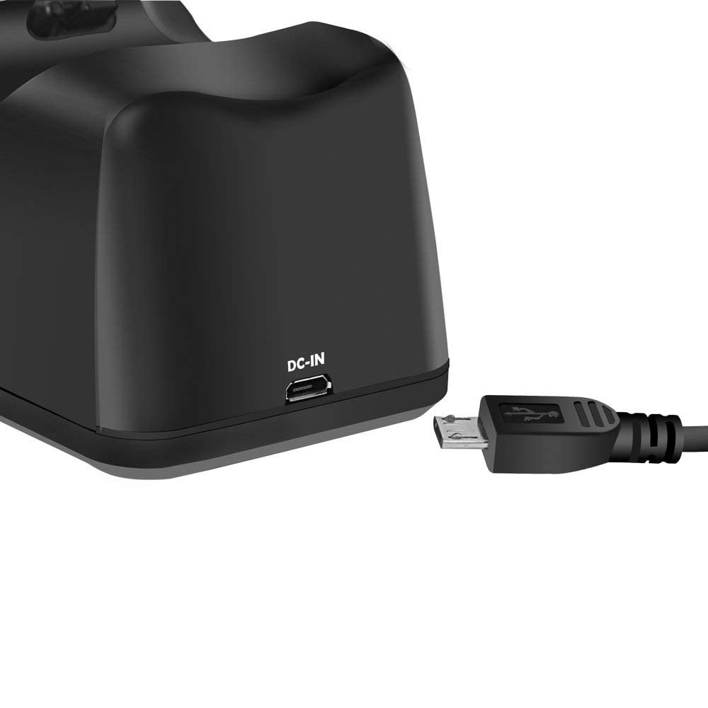 PS4 dualcontroller Dualshock Gamepad,2hour fast wireless charger,USB