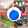 thumbnail image 2 of Bola Navideña Inflable con Luz LED Decorada PVC (45cm) Azul, 2 of 5