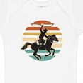 thumbnail image 4 of Inktastic Rodeo Team Roping Cowboy Boys or Girls Baby Bodysuit, 4 of 5