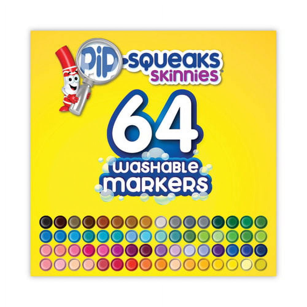 Crayola Pip-Squeaks Kids' Marker Collection, Washable Mini Markers, 64  Count ( Exclusive) (Limited Edition)