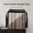 thumbnail image 2 of 2X Vinyl Record Carrying Storage Case Travel Storage Bag Dustproof Case with Lid Handles for 12 Inch Vinyl Albums, 2 of 8