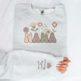 thumbnail image 6 of Personalized Nana Mom, Grandma, Mimi Sweatshirt (White, Medium), 6 of 11