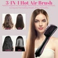 thumbnail image 2 of Hair Dryer Brush Blow Dryer Brush in One,3 in 1 One Step Hair Dryer and Styler,Negative Ion Hair Straightener Hot Air Styling Tool for Straightening Drying Smoothing, 2 of 7