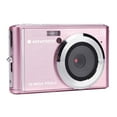 thumbnail image 1 of AGFAPhoto DC5500 Compact Digital Camera (Pink), 1 of 1
