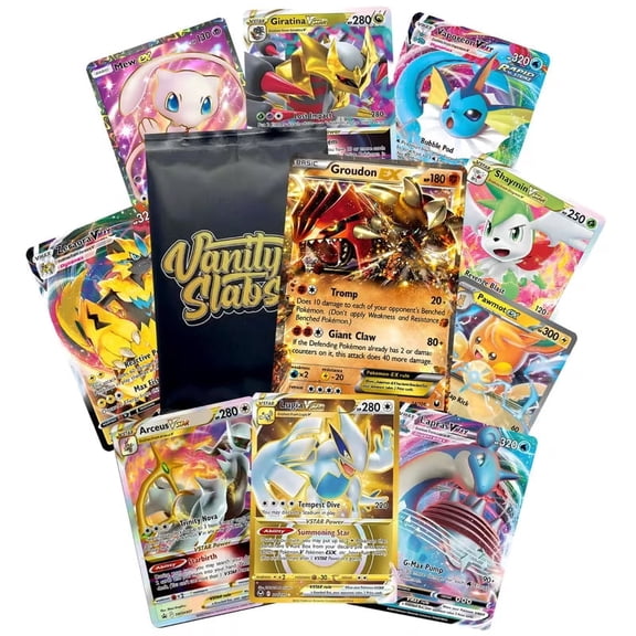 Collectible Pokemon Ultra Rare Contender Bundle | 60+ Pokemon Cards | 1 Double or Ultra Rare Hit | 10 Holos/Rares Included | Perfect Gift for Collectors of All Ages & Kids