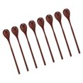 thumbnail image 2 of Wooden Spoons, Long Handle Safe   Delicate Strong Durable Wooden Coffee Spoon  For Mixing For Plate Decoration, 2 of 8