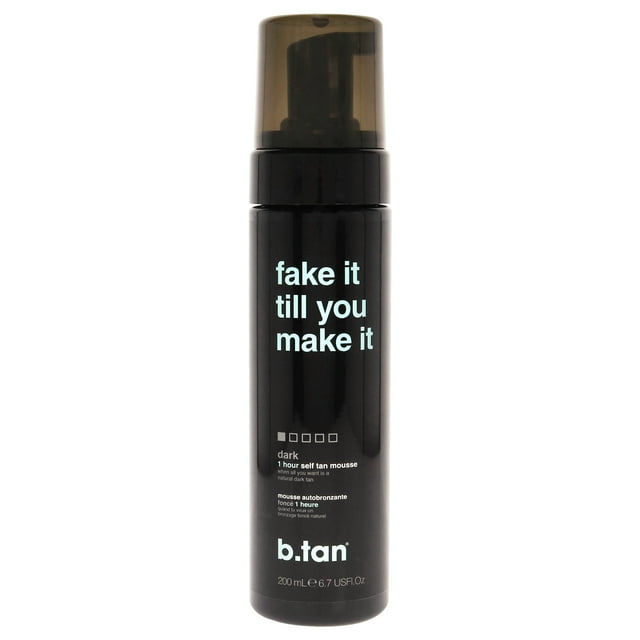 Falso hasta que lo hagas en mousse autobronceadora de B.Tan para unisex - Mousse de 6,7 oz
