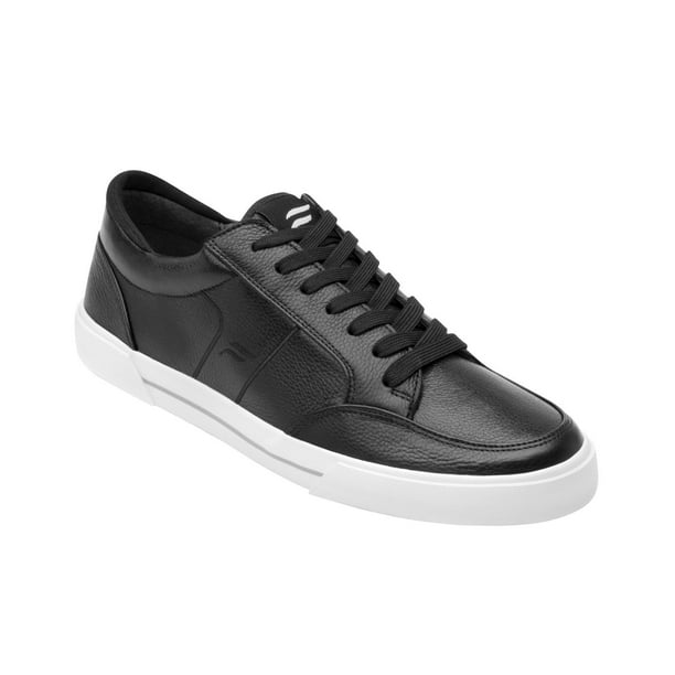 Tenis Sneaker Flexi Hombre Moda Urbana Casual Piel Negro negro 29 Flexi 08703N
