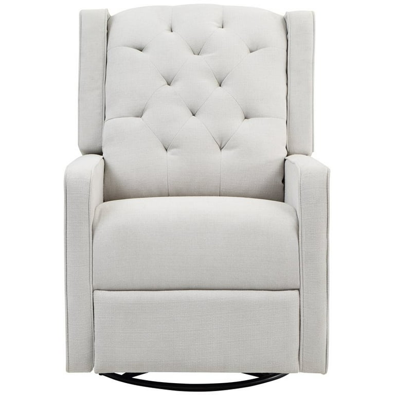 AFG Ava Manual Swivel Glider Recliner Gray Walmart