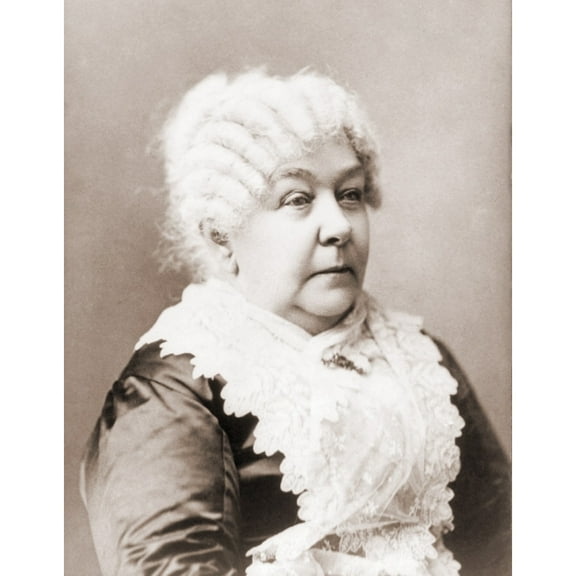 Elizabeth Cady Stanton History Poster Print