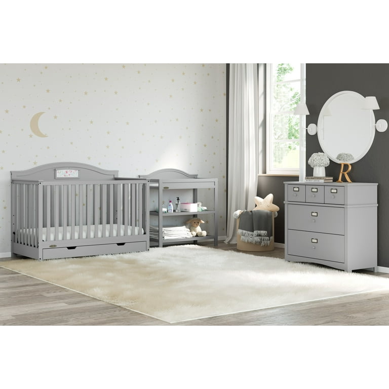 Graco Story Changing Table by Graco Pebble Gray