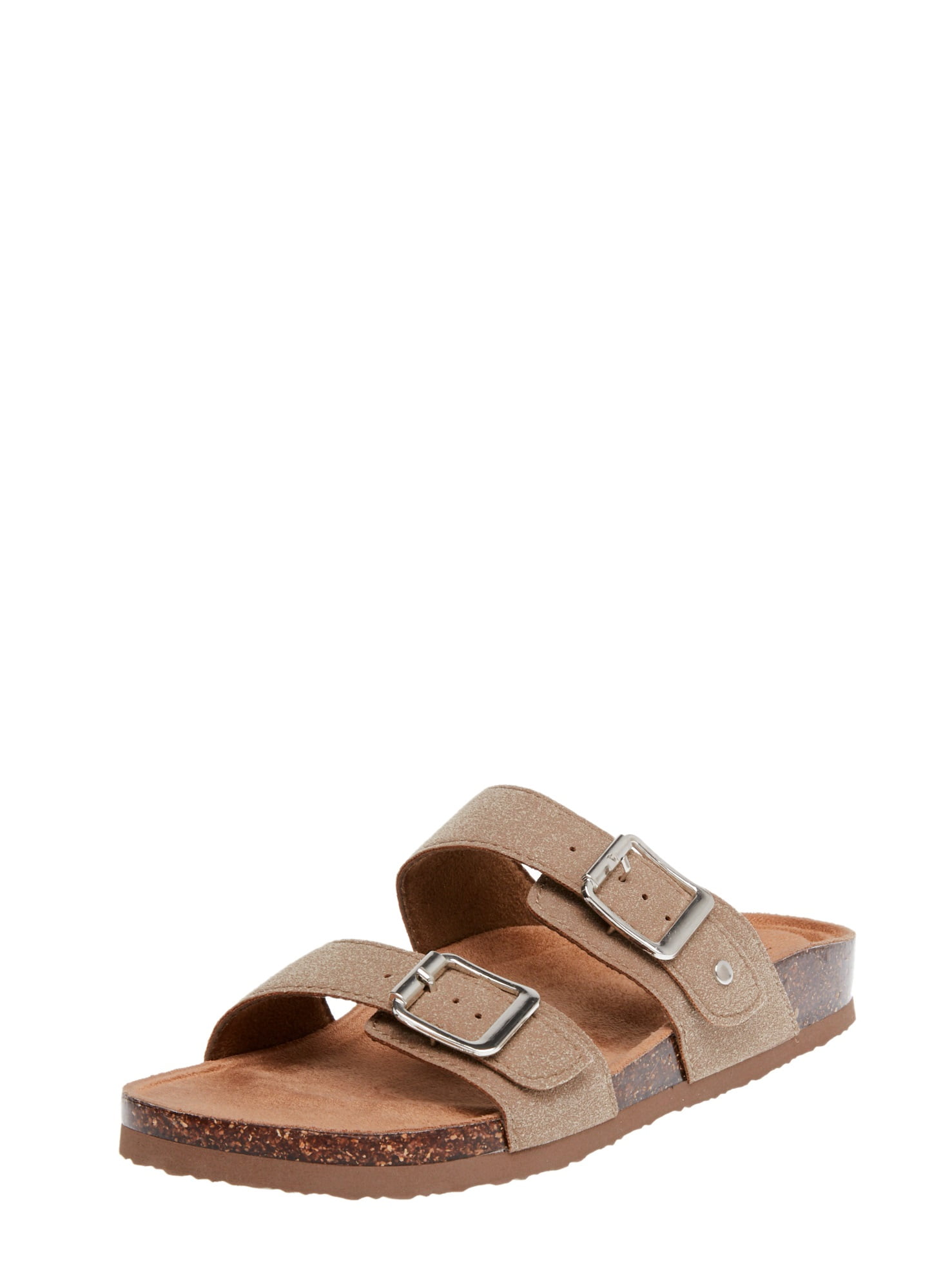 Women Time And Tru Footbed Slide 
