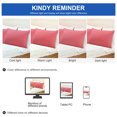 thumbnail image 7 of PiccoCasa 2 Pack Egyptian Cotton Pillowcases with Zipper Clourse King Coral Pink, 7 of 7