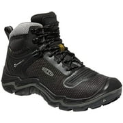 KEEN Mens Durand Evo Mid Waterproof Hiking Boot, Black/Magnet, 9.5