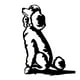 thumbnail image 1 of Billuyoard Silueta de perro de Metal, estacas de jardín de estilo bonito, miniaturas de arte, artesanías de pared, estatua hueca para patio, Decoración del hogar, 1 of 6