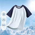 thumbnail image 7 of Fozruso Boys Summer Short Sleeve T Shirts Basic Casual Crewneck Tee Tops School Uniform for Kids, 7 of 7