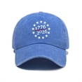 thumbnail image 4 of UngA 250 Anniversary USA Hat Embroidered American Bald Eagle Statue of Liberty & Liberty Bell 1776-2026 Commemorative Adjustable Baseball Cap for Men Women,One Size, 4 of 5