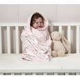 thumbnail image 4 of CREVENT Minky Baby Blanket for Girls - Soft Plush Receiving Blanket for Newborns bed - 30x40 Inches(Unicorn), 4 of 6