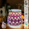 thumbnail image 2 of Vggrvlo Plastic Halloween Candy Bowl DIY Candy Bowl Set with Mosaic Halloween Candy Dish Candle Holder Bat Perfect Halloween Decorations Indoor for Home Fall Thanksgiving Halloween Party Decor, 2 of 7