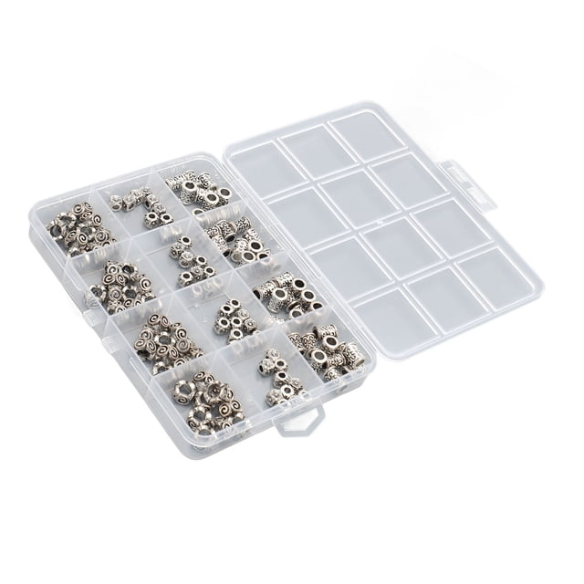Anillos de Cabello de Rastas, Suavizado Dentro de 120 Piezas de Pulseras de Aleación Destacada que Hace la Decoración del Cabello Evitando Rascar Cuentas de Rastas para Colas de