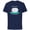 Navy, variant on Ron’s Gone Wrong Quiet Please I’m Recharging Standard - Short Sleeve Cotton T-Shirt for Adults - Customized-Black